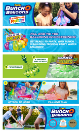 Zuru Bunch O Balloons: Tropical - 100 Balloons