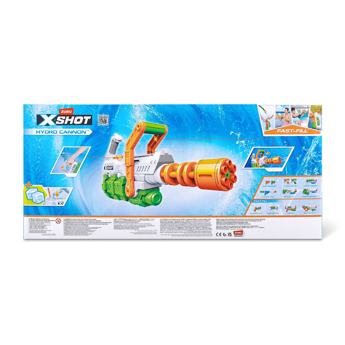 Zuru XShot: Water Fast Fill - Hydro Canon