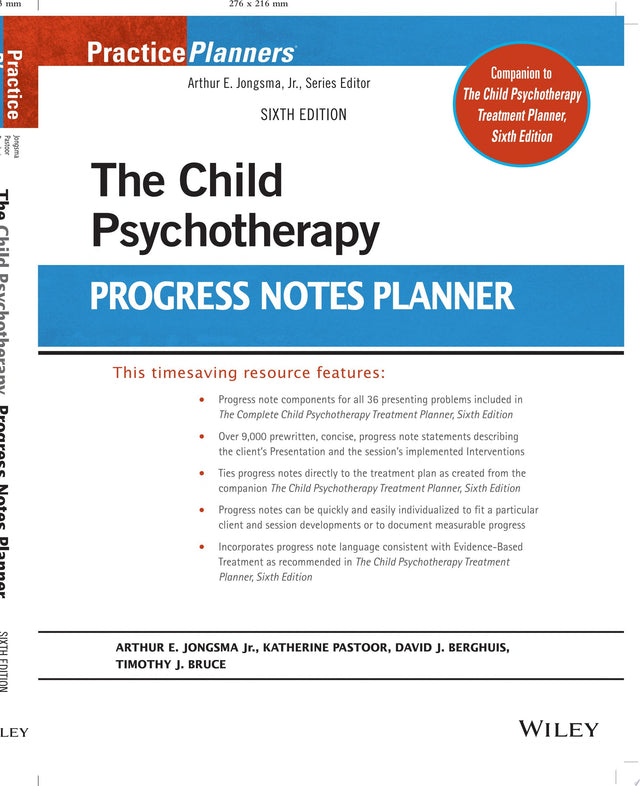 The Child Psychotherapy Progress Notes Planner