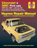 Chevrolet & GMC Pick Ups (67 - 87)