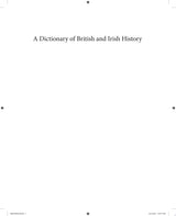 A Dictionary of British and Irish History