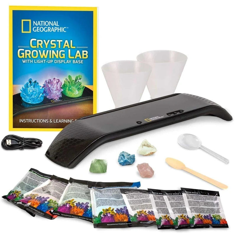 National Geographic Light Up Crystal Growing Kit