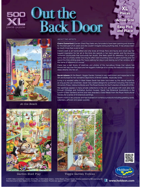 Out the Back Door: 500pc XL Puzzle - At the Beach
