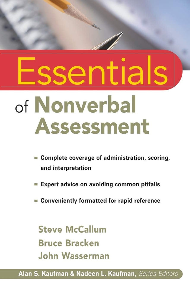 Essentials of Nonverbal Assessment