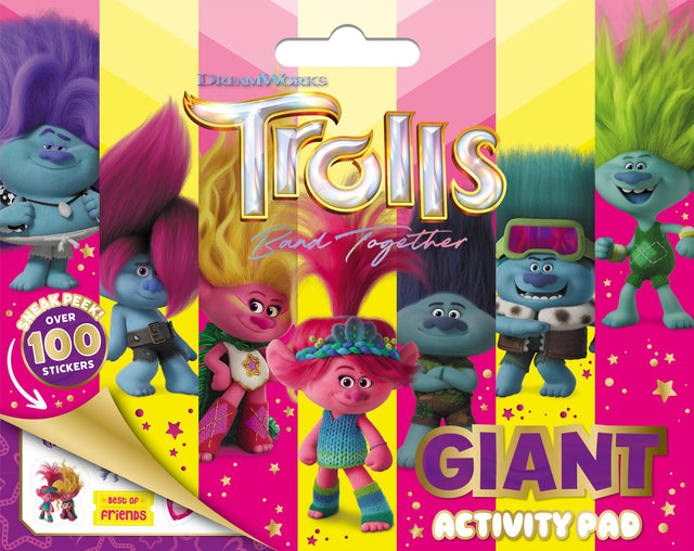 Trolls Band Together: Giant Activity Pad (DreamWorks)
