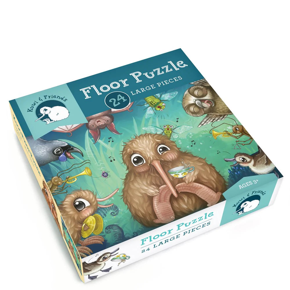 Kuwi's Rowdy Crowd Puzzle - 24 Piece