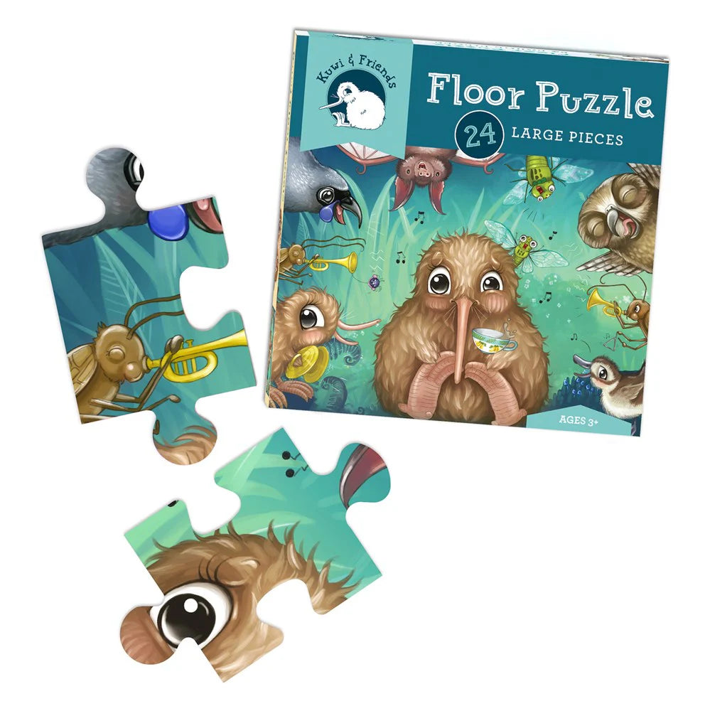Kuwi's Rowdy Crowd Puzzle - 24 Piece