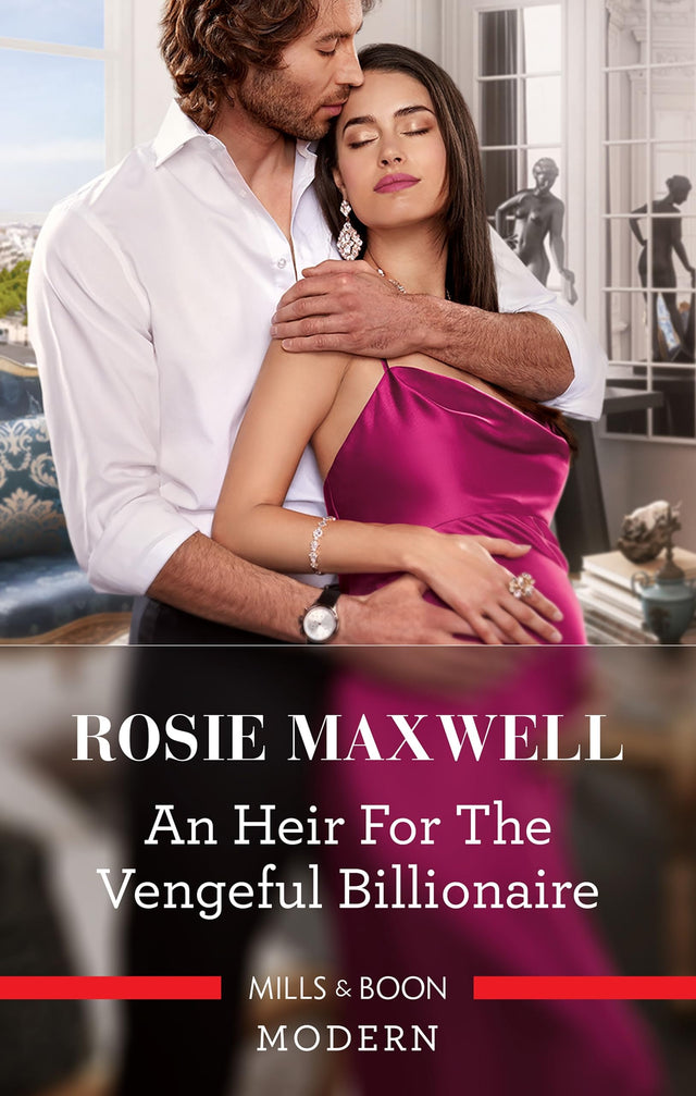 An Heir for the Vengeful Billionaire [Large Print]