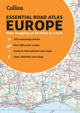 Collins Essential Road Atlas Europe