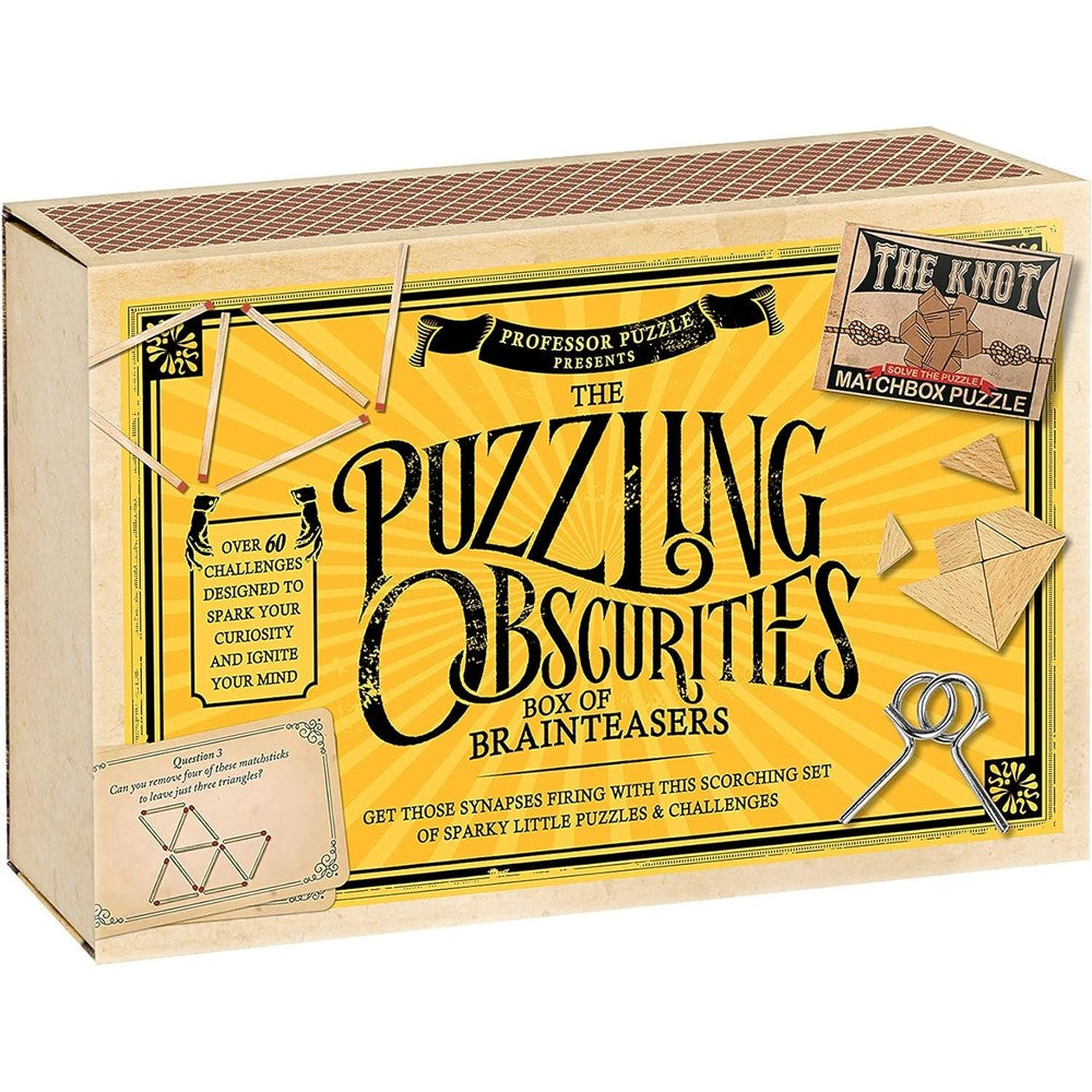 Professor Puzzle: Puzzling Obscurities Brain Teasers