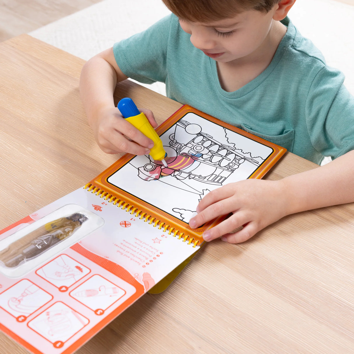 Melissa & Doug: On The Go: Water WOW! Reveal Pad - Vehicles