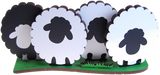 Ian Blackwell: Coloured Coasters - Sheep