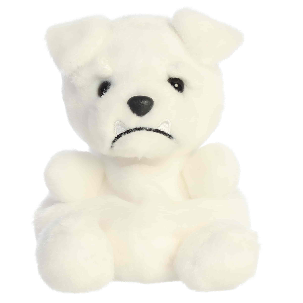Palm Pals Plush - Mascot White Bulldog
