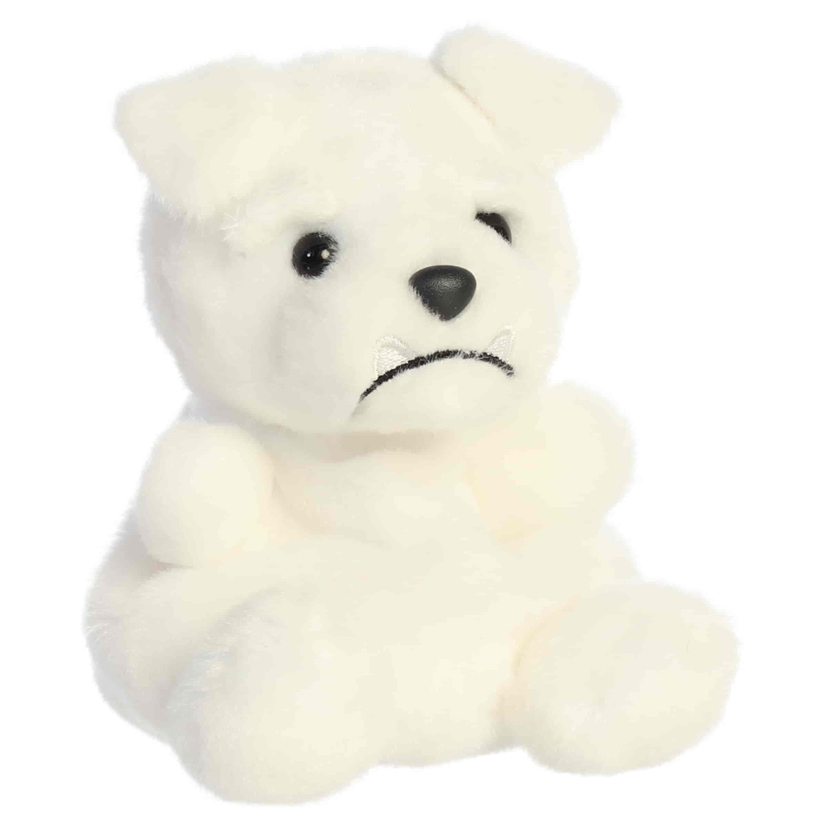 Palm Pals Plush - Mascot White Bulldog