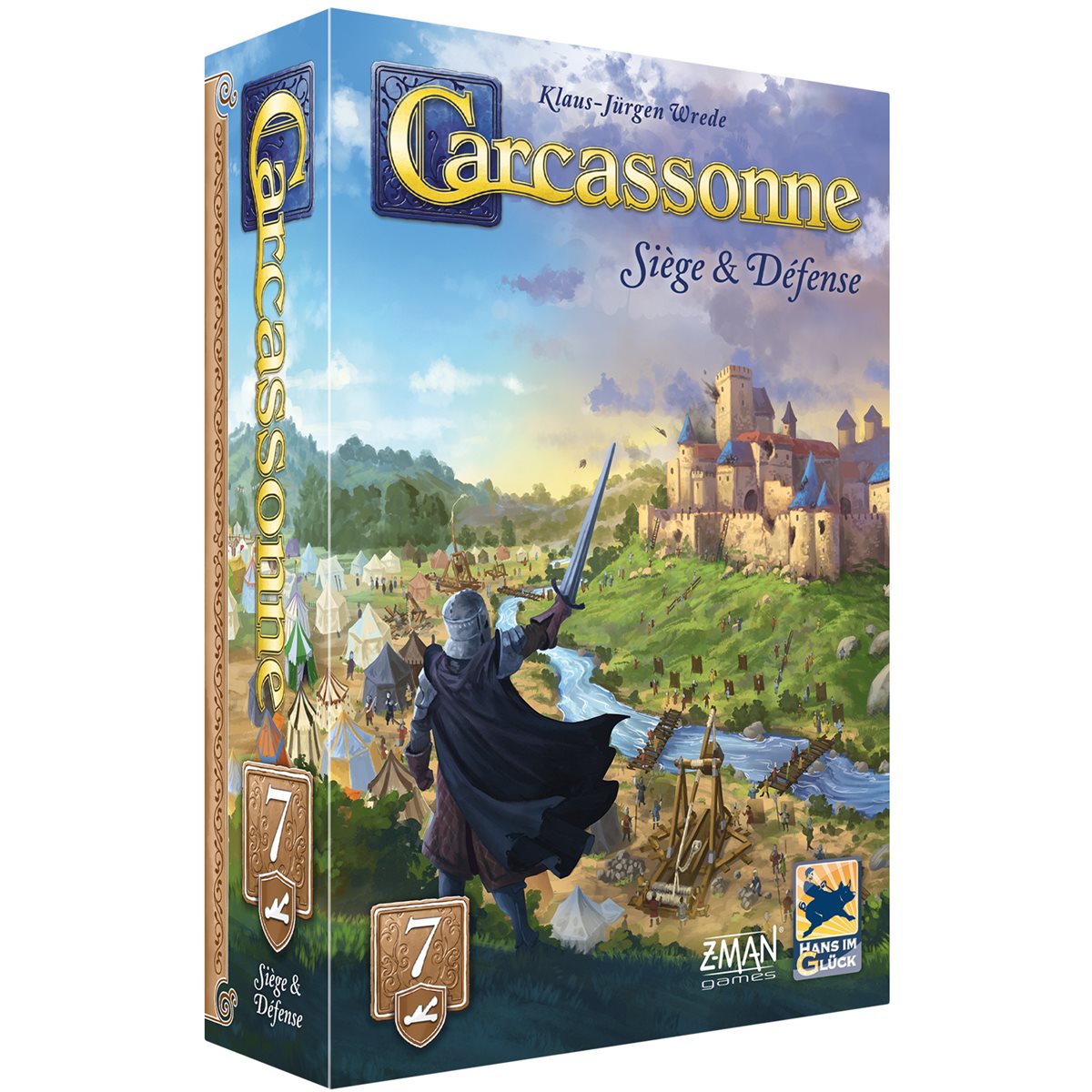 Carcassonne Expansion 7 - Siege and Defence (2025 Redesign)