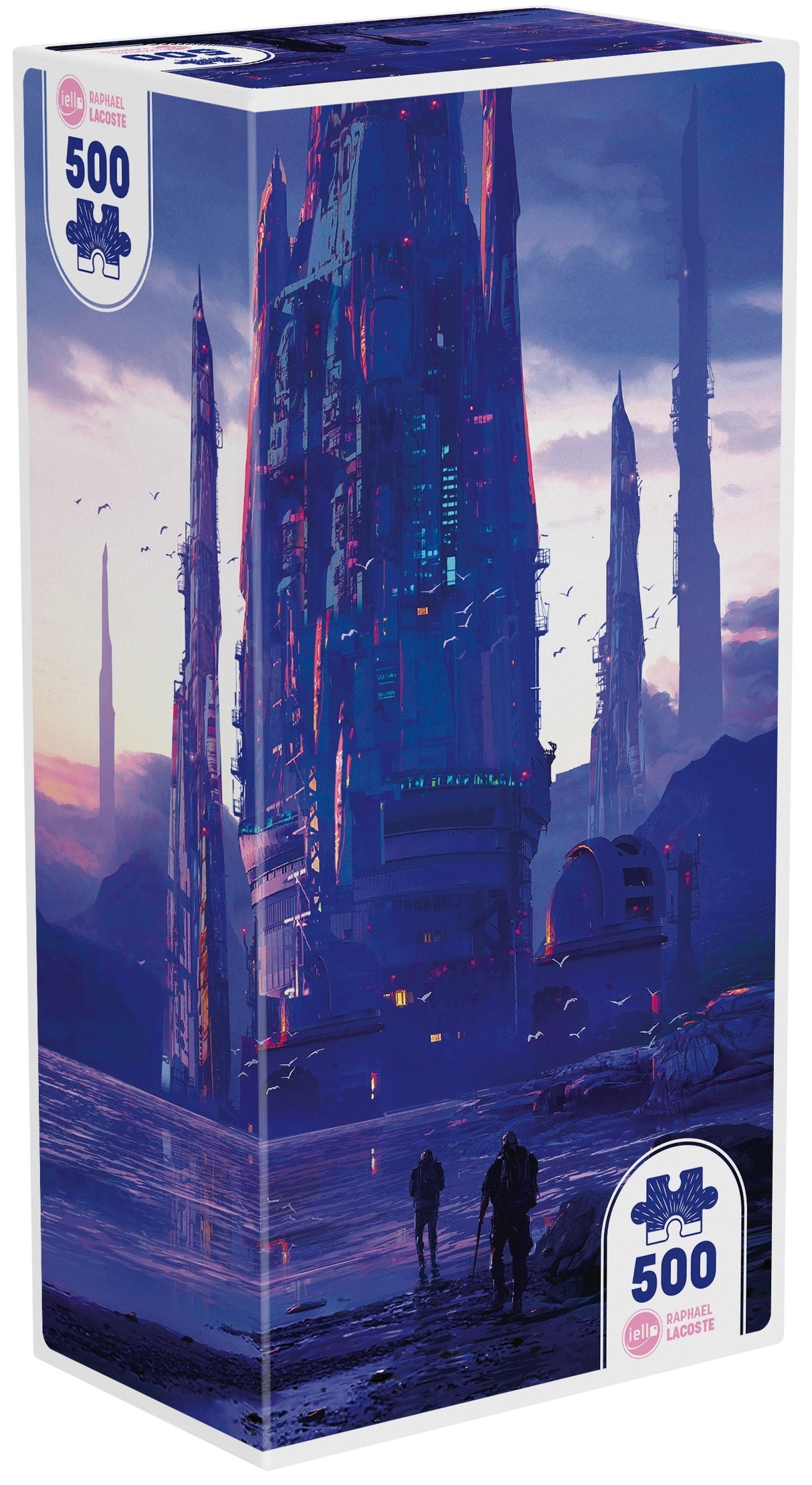 IELLO Puzzle Universe Steeples (#2) - 500 Piece Puzzle