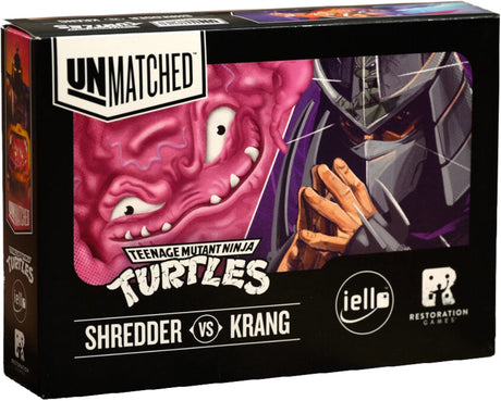 Unmatched Teenage Mutant Ninja Turtles - The Shredder & Krang Hero Decks