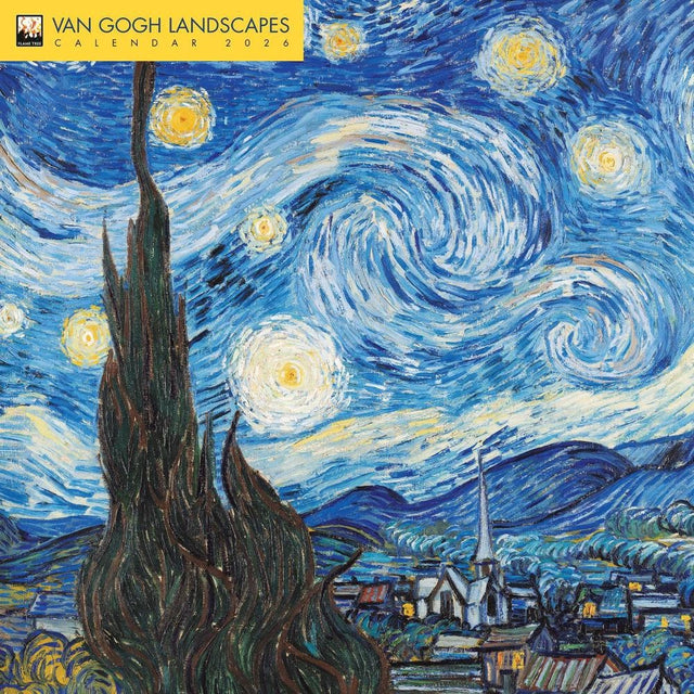 Vincent van Gogh Landscapes Wall Calendar 2026 (Art Calendar)