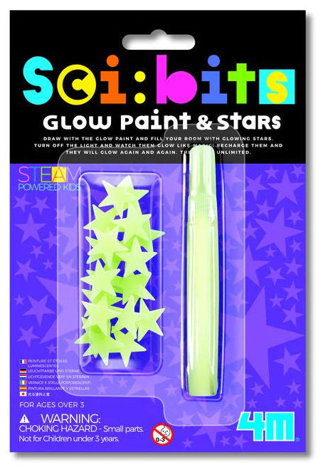 4M: Sci:Bits Glow Paint & Star