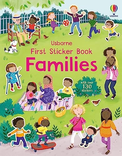 First Sticker Book Families