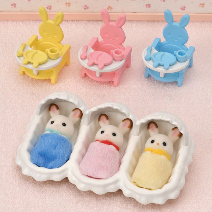 Sylvanian Families: Triplets Care Set