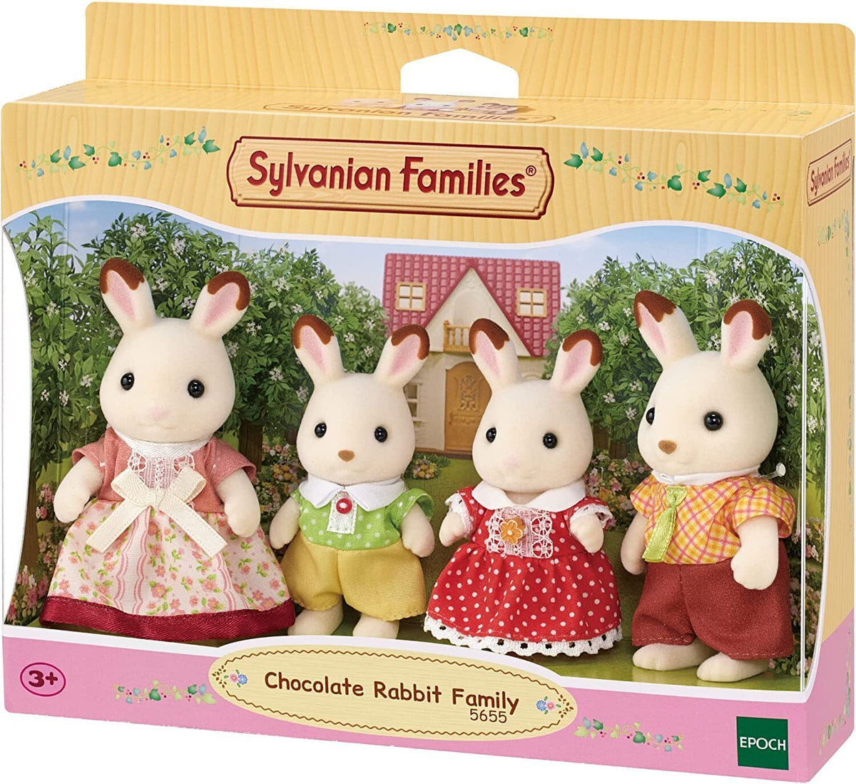Sylvanian Families: Chocolate Rabbit Family