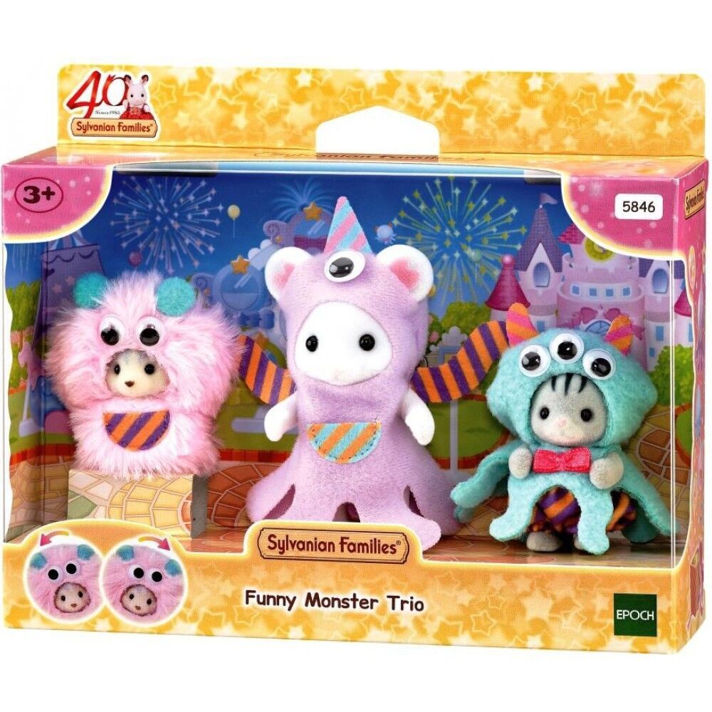 Sylvanian Families: Funny Monster Trio