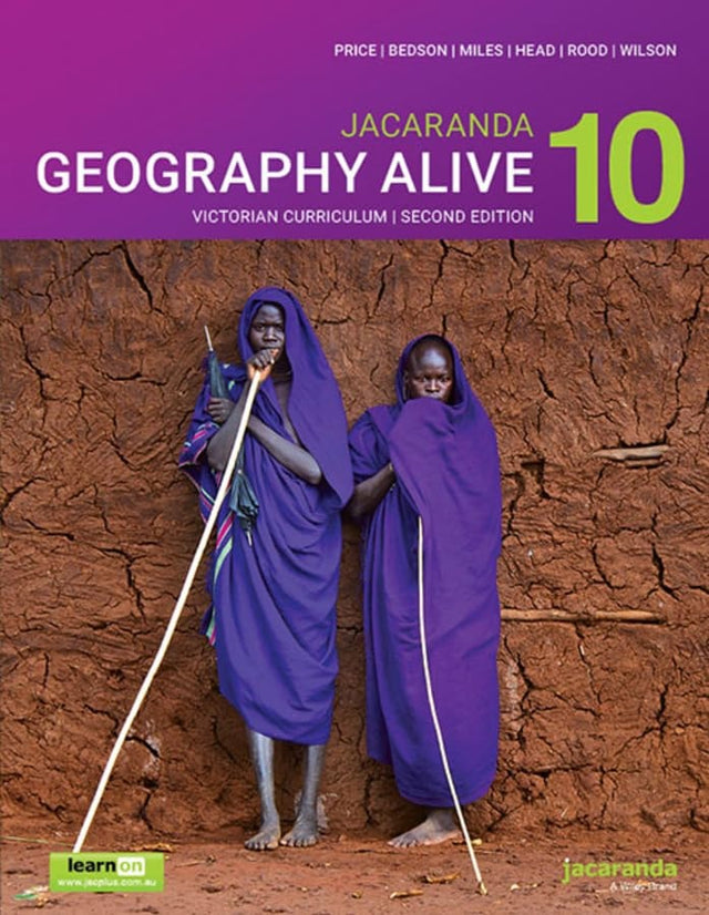 Jacaranda Geography Alive 10 Victorian Curriculum, learnON and Print