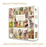 Special Edition Adult Foiled Jigsaw Puzzle Flower Fairies