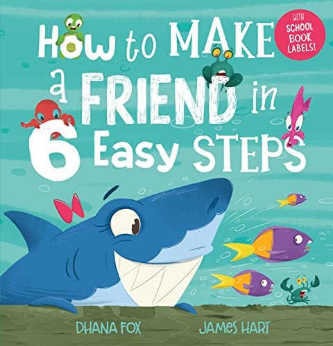 How to Make a Friend in 6 Easy Steps (With Book Labels)
