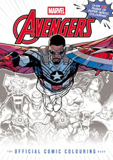 Marvel Avengers: The Official Adult Colouring Book (Starring Captain America)