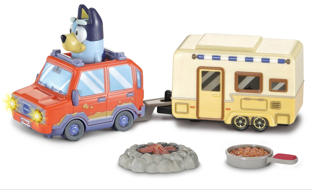 VTech Toot-Toot Drivers Bluey Family Car Caravan Set