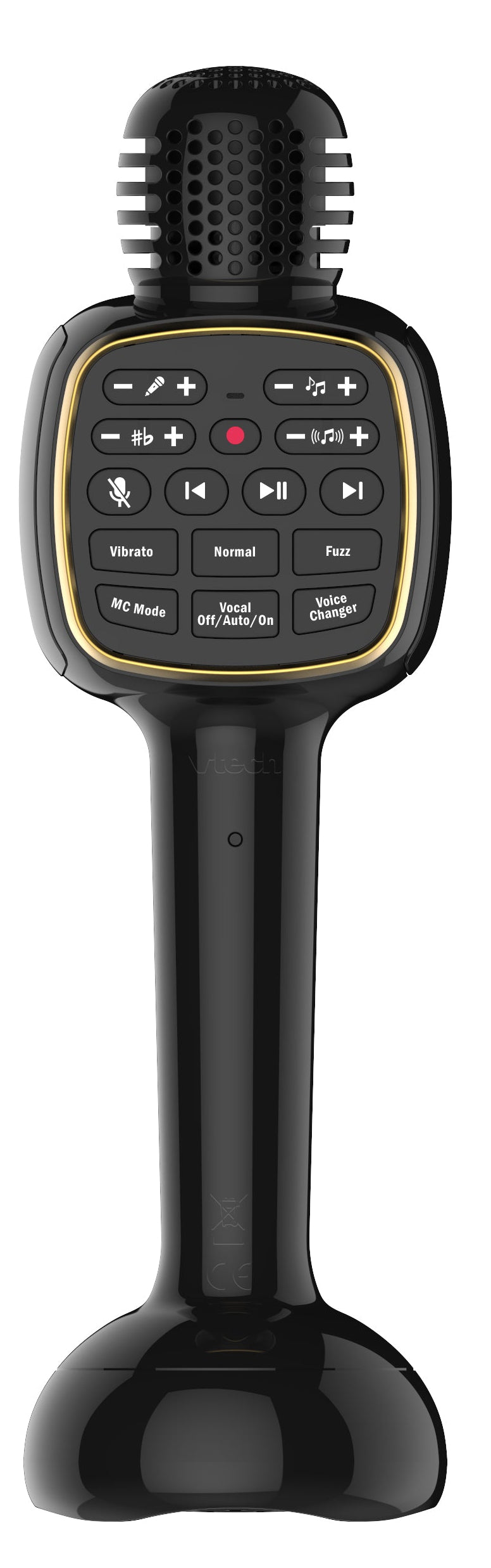 VTech Karaoke Lights Mic - Black