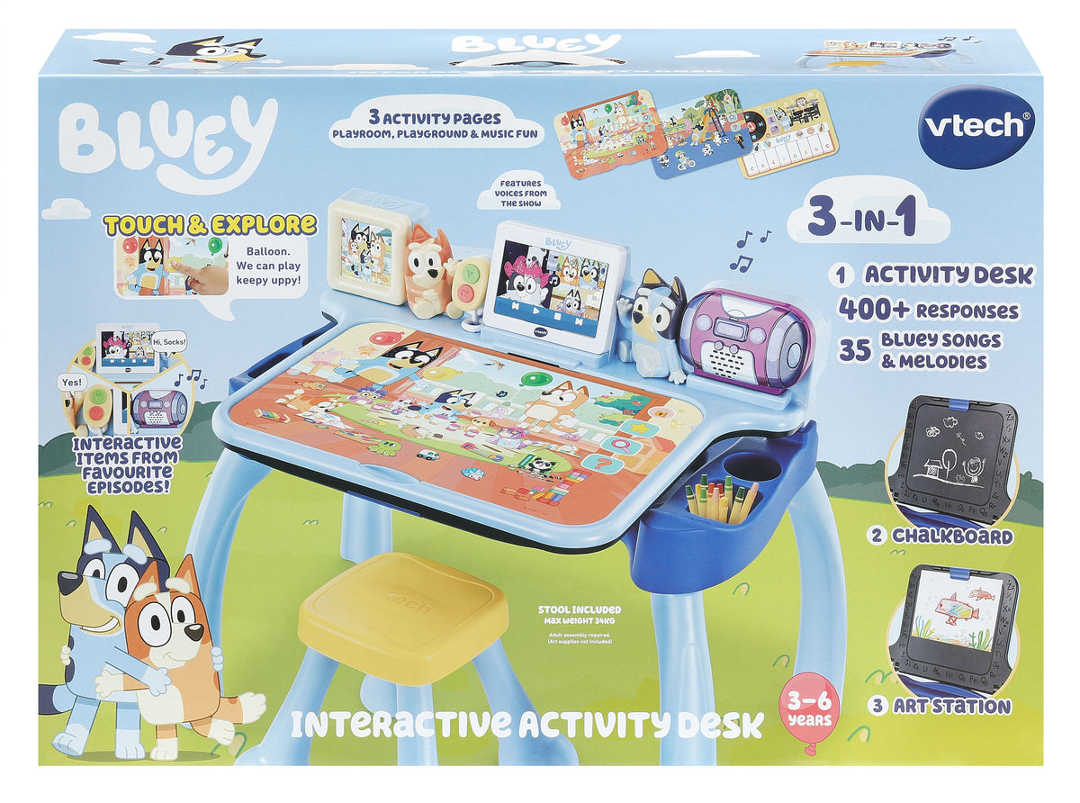 VTech Bluey Interactive Activity Desk