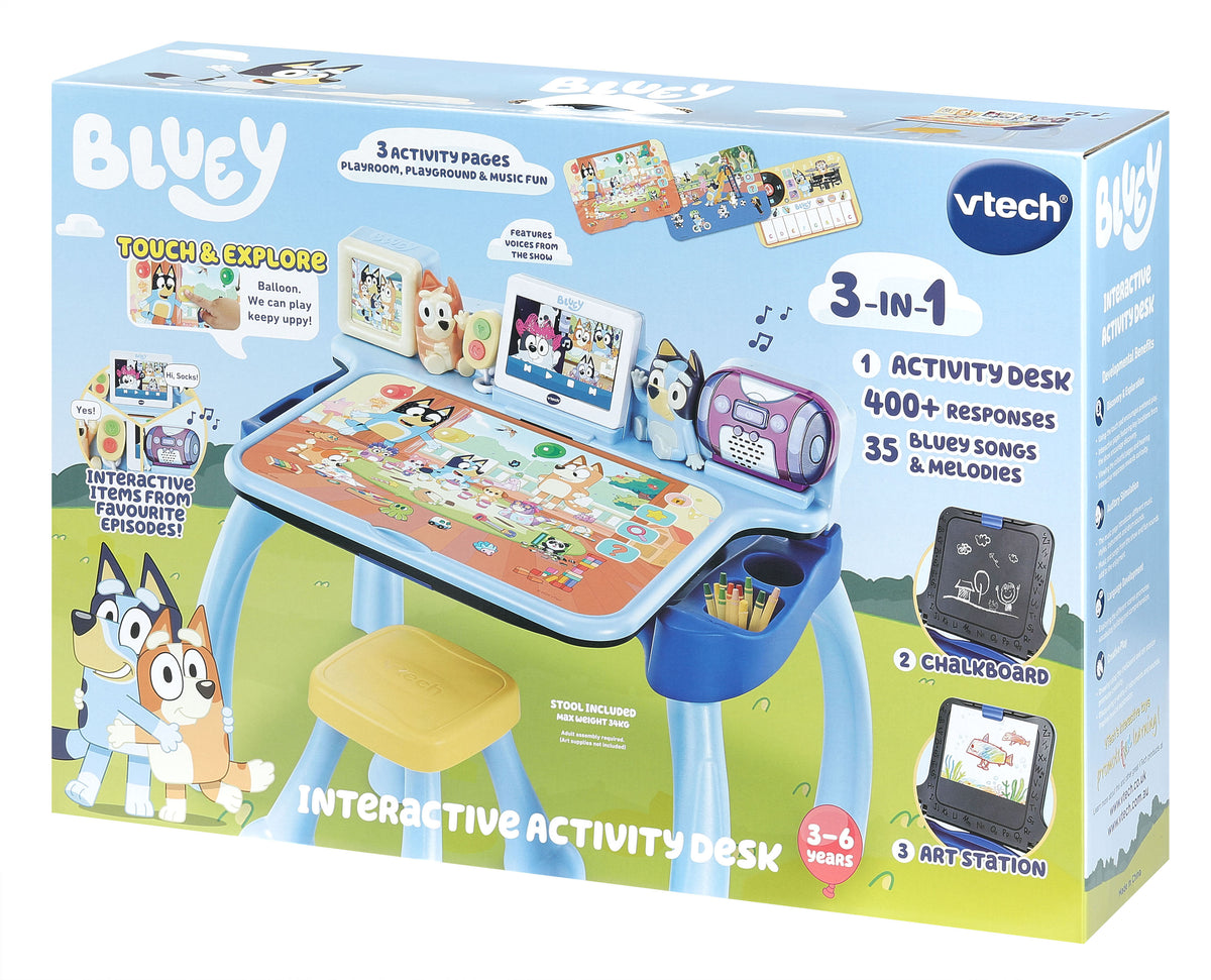 VTech Bluey Interactive Activity Desk