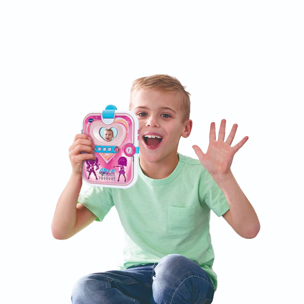 VTech Get Ready With Me Fashion Diary - Light Pink / White