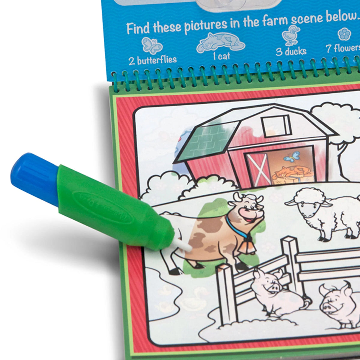 Melissa & Doug: On The Go: Water WOW! Reveal Pad - Animals