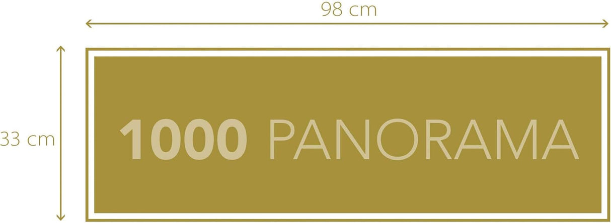 Clementoni Batman Jigsaw Puzzle - 1000 Piece - Panorama - (39574)