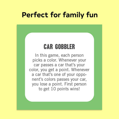 On-the-Go Amusements: 50 Cool Things to Do in the Car