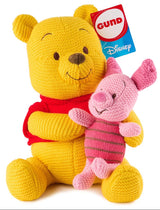 GUND: Disney Knit Plush - Winnie The Pooh & Piglet
