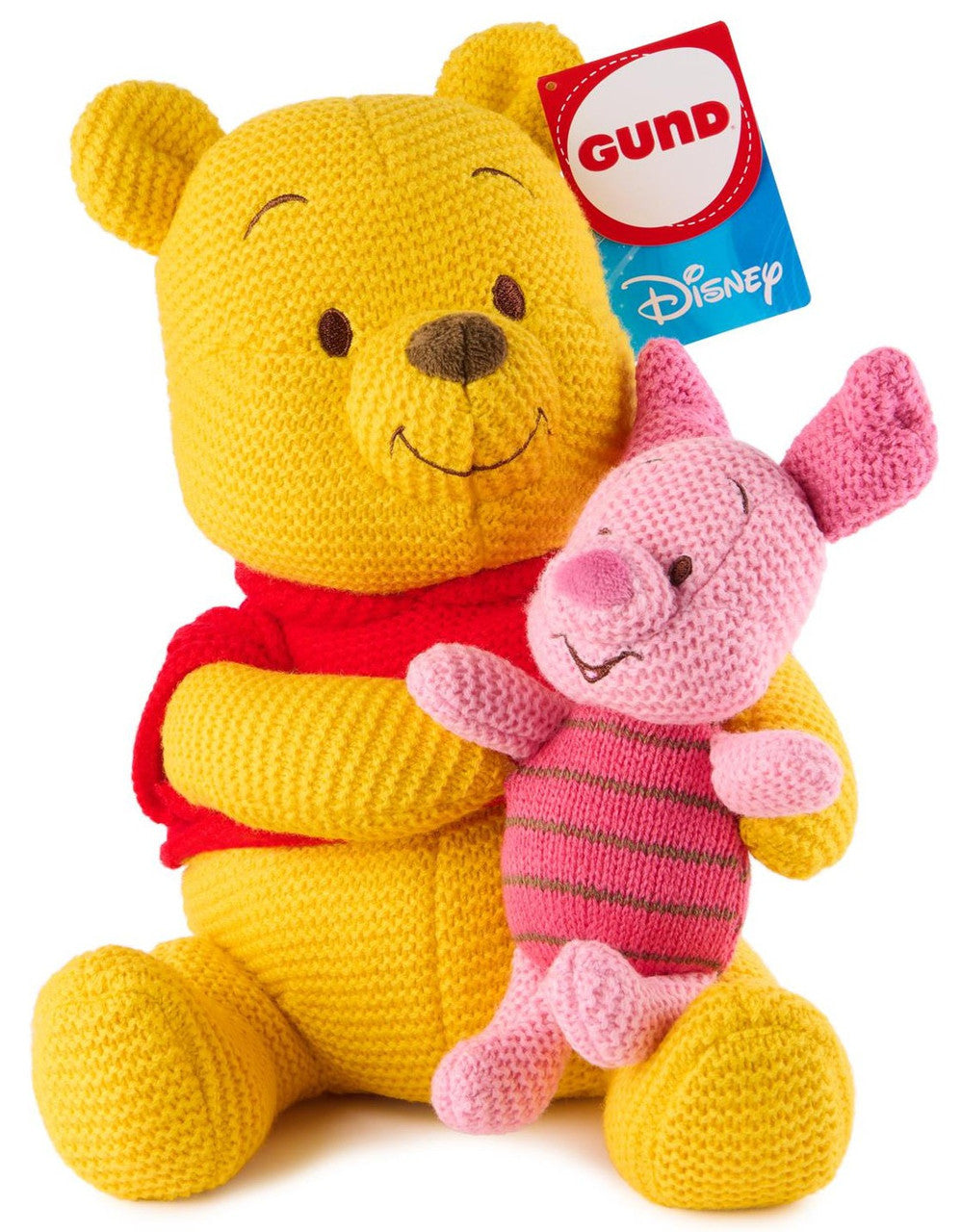 GUND: Disney Knit Plush - Winnie The Pooh & Piglet