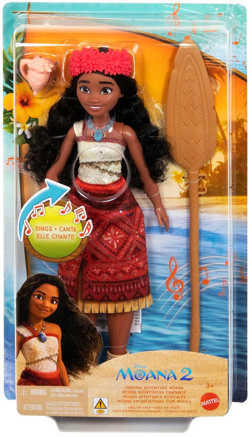 Moana 2 Singing Adventure Moana Doll