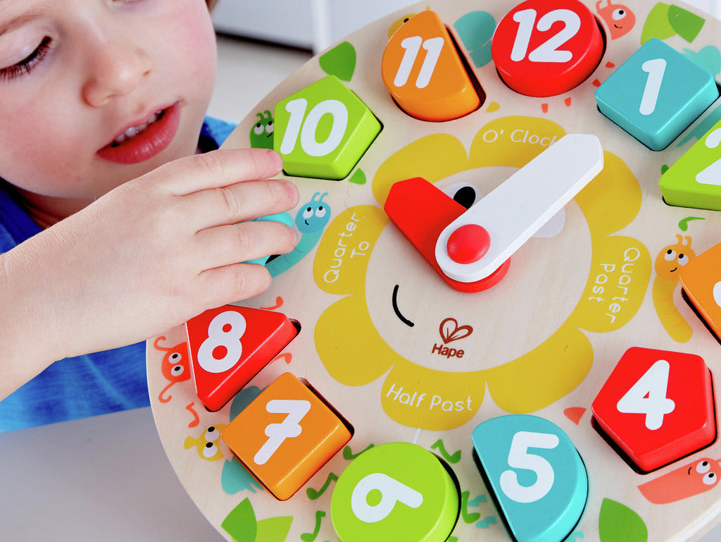 Hape: Chunky Clock Puzzle 13 pieces