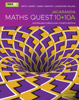 Jacaranda Maths Quest 10+10A Australian Curriculum, learnON and Print