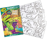 Crayola Giant Coloring Pages Foldalope T-Rex 18 Pages