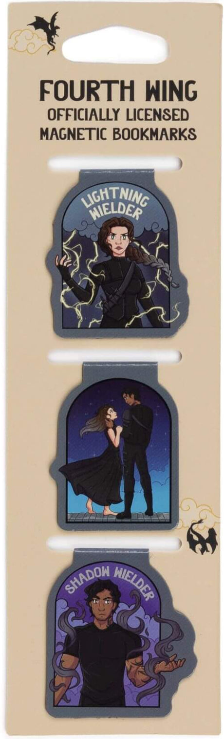 Xaden & Violet Magnetic Bookmark Set