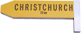 Ian Blackwell: Give Me A Sign Magnet - Christchurch