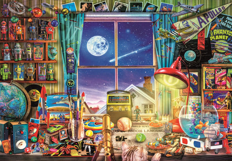 Clementoni: To The Moon Puzzle - 500pc