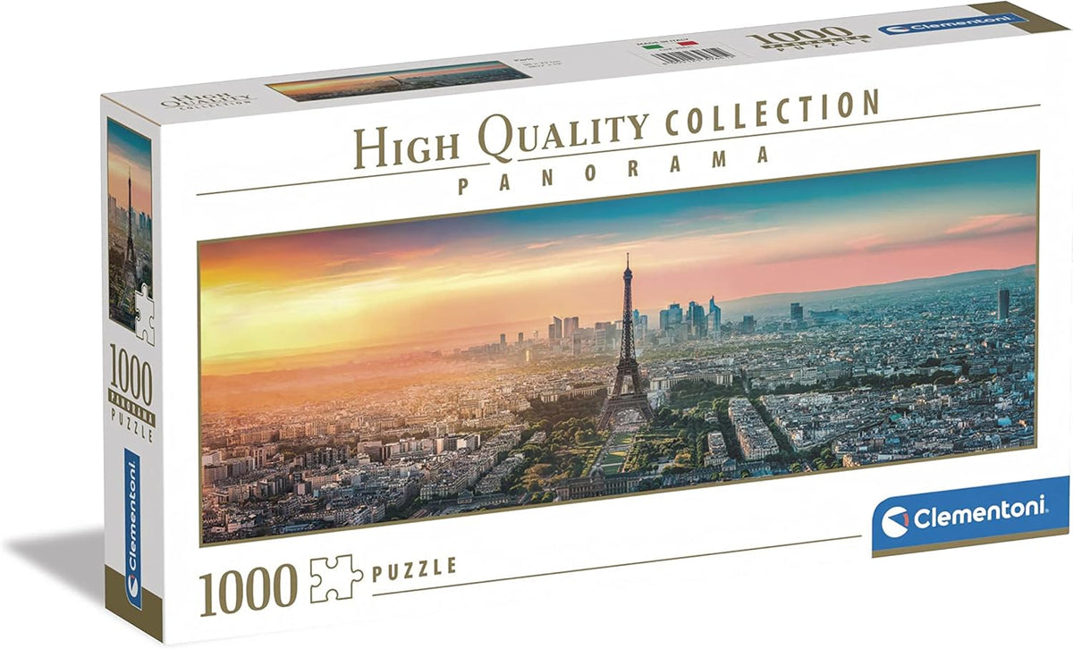 Clementoni Paris Jigsaw Puzzle - 1000 Piece - Panorama -  High Quality Collection - (39641)