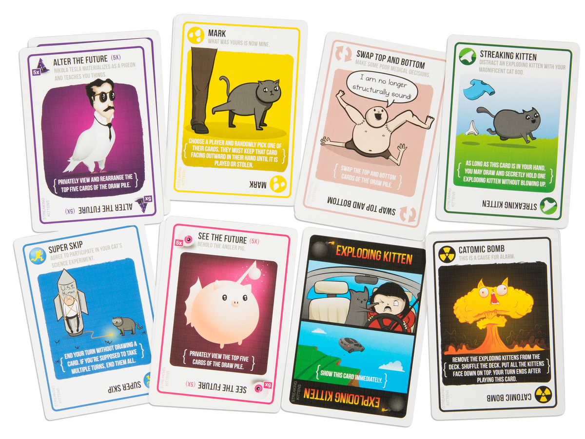 Exploding Kittens We Made More Cards! (Expansion Bundle)